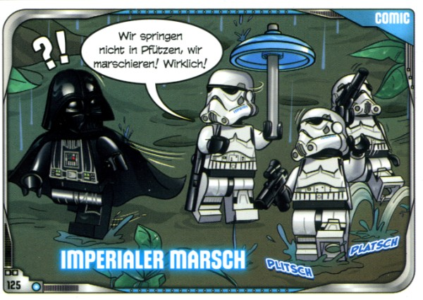 Star Wars Trading Card Game (German) Series 2 - # 125 Imperialer Marsch