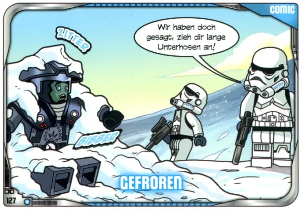 Star Wars Trading Card Game (German) Series 2 - # 127 Gefroren