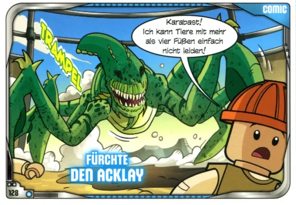 Star Wars Trading Card Game (German) Series 2 - # 128 Fürchte den Acklay