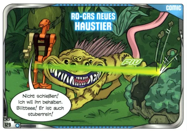 Star Wars Trading Card Game (German) Series 2 - # 129 R0-GRs neues Haustier
