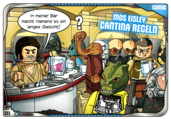 Star Wars Trading Card Game (German) Series 2 - # 133 Mos Eisley Cantina Regeln