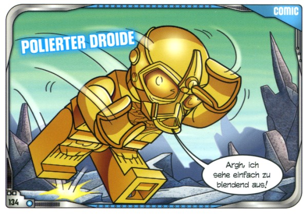 Star Wars Trading Card Game (German) Series 2 - # 134 Polierter Droide