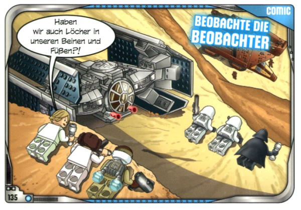 Star Wars Trading Card Game (German) Series 2 - # 135 Beobachte die Beobachter