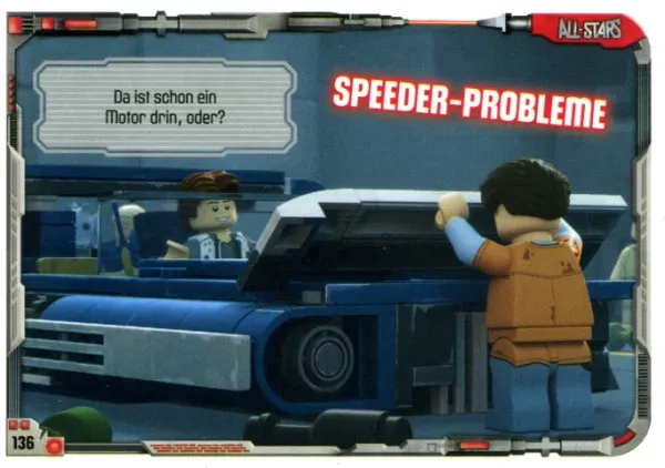 Star Wars Trading Card Game (German) Series 2 - # 136 Speeder-Probleme