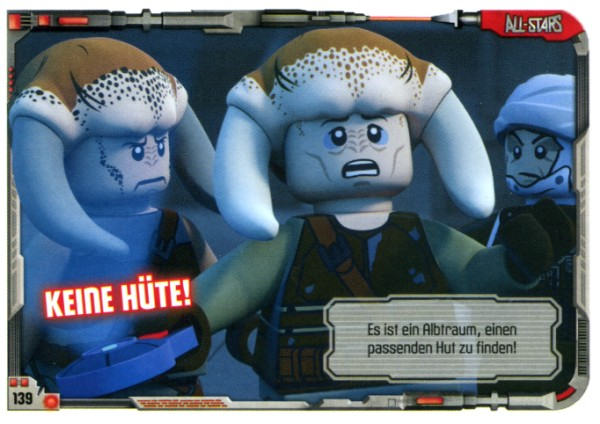 Star Wars Trading Card Game (German) Series 2 - # 139 Keine Hüte!