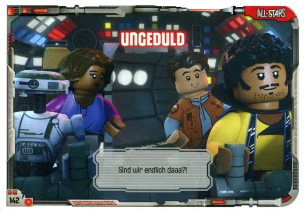 Star Wars Trading Card Game (German) Series 2 - # 142 Ungeduld