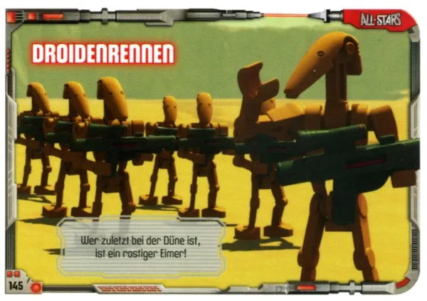 Star Wars Trading Card Game (German) Series 2 - # 145 Droidenrennen