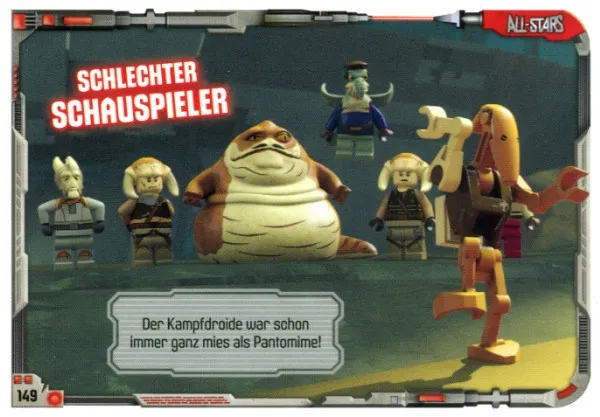 Star Wars Trading Card Game (German) Series 2 - # 149 Schlechter Schauspieler