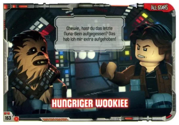 Star Wars Trading Card Game (German) Series 2 - # 153 Hungriger Wookiee