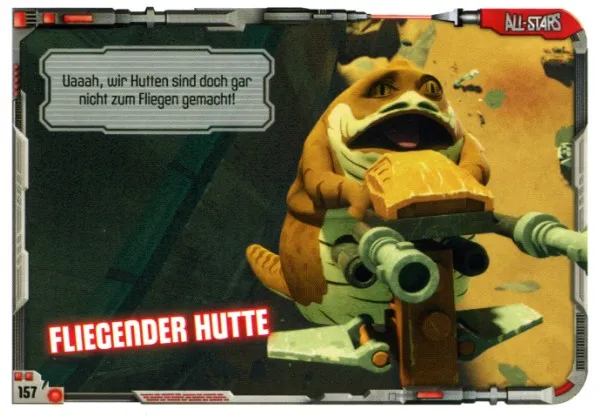 Star Wars Trading Card Game (German) Series 2 - # 157 Fliegender Hutte