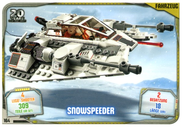 Star Wars Trading Card Game (German) Series 2 - # 164 Snowspeeder