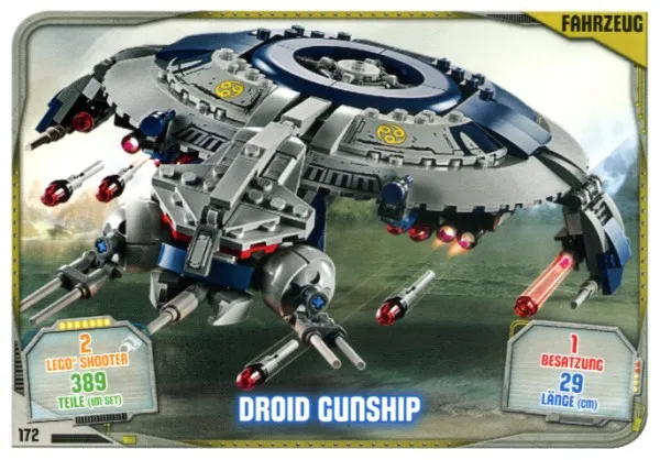 Star Wars Trading Card Game (German) Series 2 - # 172 Droid Gunship