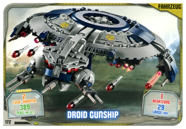 Star Wars Trading Card Game (German) Series 2 - # 172 Droid Gunship