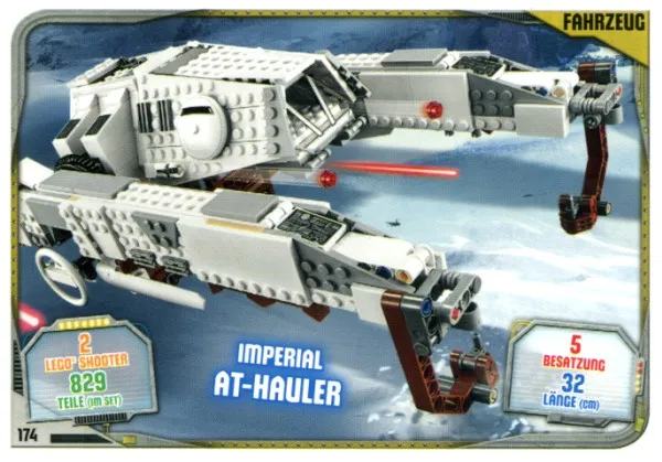 Star Wars Trading Card Game (German) Series 2 - # 174 Imperial AT-Hauler