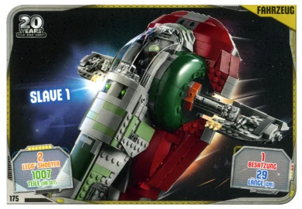 Star Wars Trading Card Game (German) Series 2 - # 175 Slave I