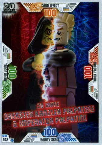 Star Wars Trading Card Game (German) Series 2 - # 202 20 Jahre Oberster Kanzler Palpatine & Imperator Palpatine