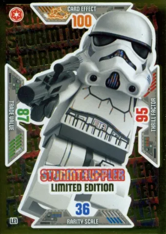 Star Wars Trading Card Game (German) Series 2 - # LE1 Sturmtruppler Limited Edition