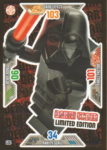 Star Wars Trading Card Game (German) Series 2 - # LE2 Darth Vader Limited Edition