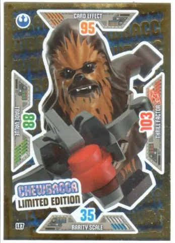 Star Wars Trading Card Game (German) Series 2 - # LE7 Chewbacca Limited Edition