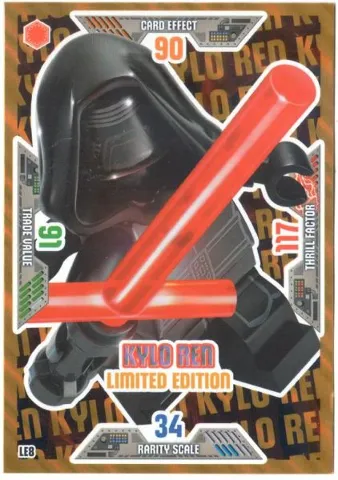 Star Wars Trading Card Game (German) Series 2 - # LE8 Kylo Ren Limited Edition (Oversize XXL)