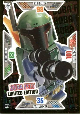 Star Wars Trading Card Game (German) Series 2 - # LE9 Boba Fett Limited Edition