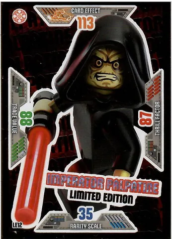 Star Wars Trading Card Game (German) Series 2 - # LE12 Imperator Palpatine Limited Edition