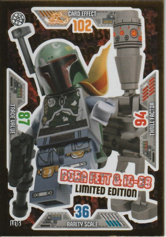 Star Wars Trading Card Game (German) Series 2 - # LE15 Boba Fett & IG-88 Limited Edition