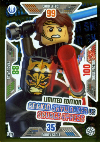 Star Wars Trading Card Game (German) Series 2 - # LE19 Anakin Skywalker vs Savage Opress Limited Edition