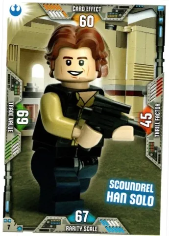 Star Wars Trading Card Game (English) Series 2 - # 7 Scoundrel Han Solo