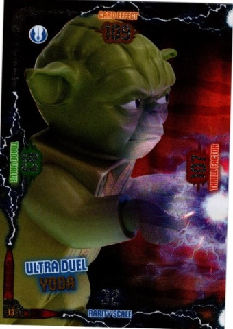 Star Wars Trading Card Game (English) Series 2 - # 13 Ultra Duel Yoda