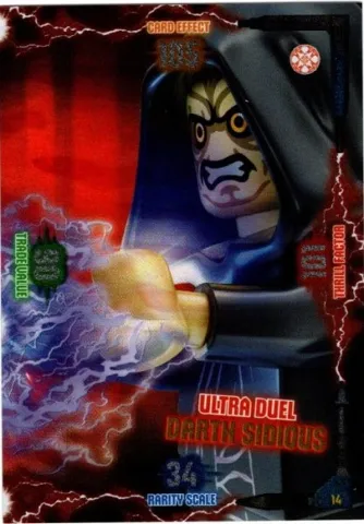 Star Wars Trading Card Game (English) Series 2 - # 14 Ultra Duel Darth Sidious