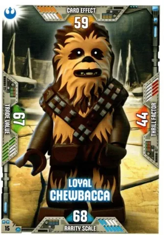 Star Wars Trading Card Game (English) Series 2 - # 15 Loyal Chewbacca