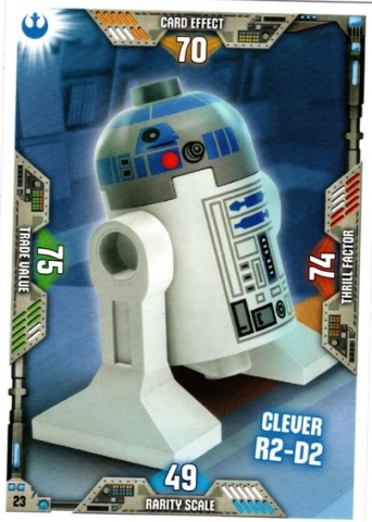 Star Wars Trading Card Game (English) Series 2 - # 23 Clever R2-D2