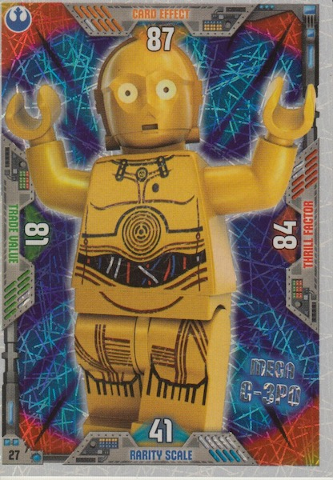 Star Wars Trading Card Game (English) Series 2 - # 27 Mega C-3PO