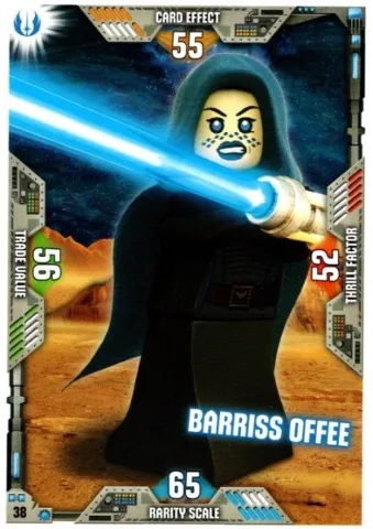 Star Wars Trading Card Game (English) Series 2 - # 38 Barriss Offee