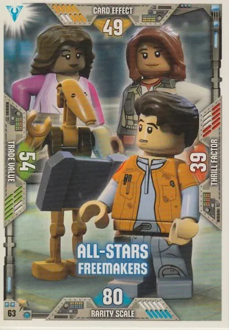 Star Wars Trading Card Game (English) Series 2 - # 63 All-Stars Freemakers