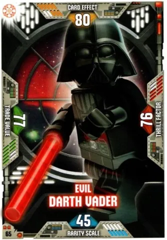 Star Wars Trading Card Game (English) Series 2 - # 65 Evil Darth Vader