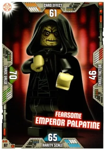 Star Wars Trading Card Game (English) Series 2 - # 67 Fearsome Emperor Palpatine