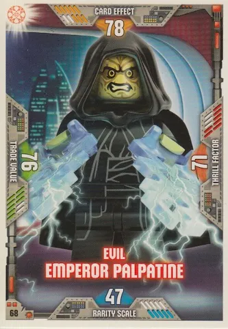 Star Wars Trading Card Game (English) Series 2 - # 68 Evil Emperor Palpatine