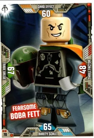 Star Wars Trading Card Game (English) Series 2 - # 70 Fearsome Boba Fett
