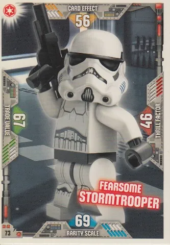 Star Wars Trading Card Game (English) Series 2 - # 73 Fearsome Stormtrooper