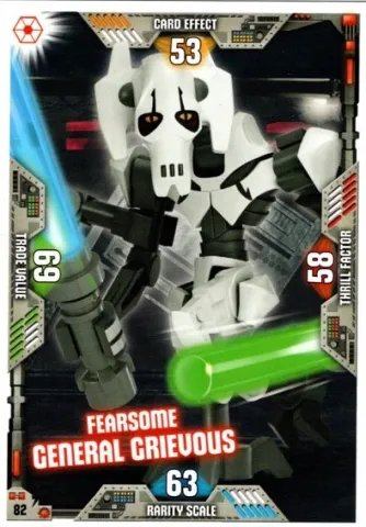 Star Wars Trading Card Game (English) Series 2 - # 82 Fearsome General Grievous