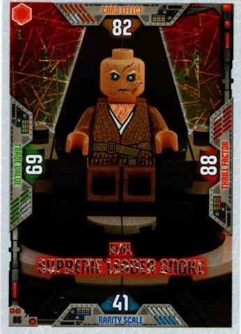 Star Wars Trading Card Game (English) Series 2 - # 86 Evil Supreme Leader Snoke