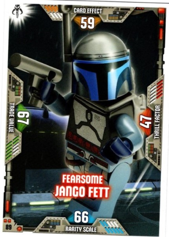 Star Wars Trading Card Game (English) Series 2 - # 89 Fearsome Jango Fett