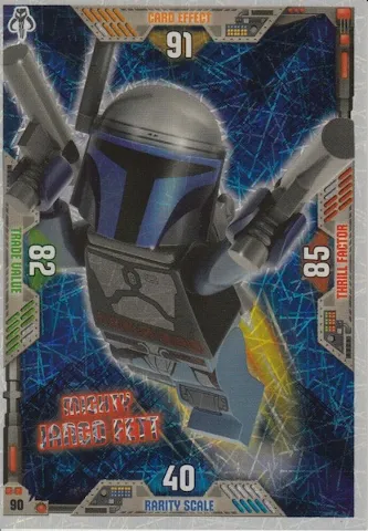 Star Wars Trading Card Game (English) Series 2 - # 90 Mighty Jango Fett