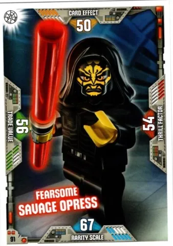 Star Wars Trading Card Game (English) Series 2 - # 91 Fearsome Savage Opress
