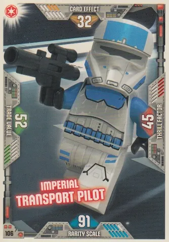 Star Wars Trading Card Game (English) Series 2 - # 106 Imperial Transport Pilot