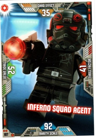 Star Wars Trading Card Game (English) Series 2 - # 107 Inferno Squad Agent