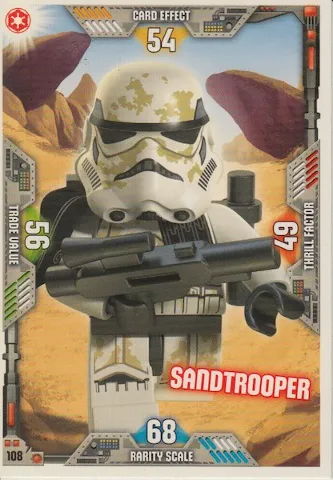 Star Wars Trading Card Game (English) Series 2 - # 108 Sandtrooper