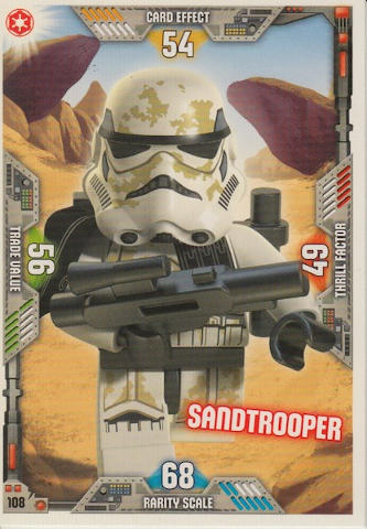 Star Wars Trading Card Game (English) Series 2 - # 108 Sandtrooper